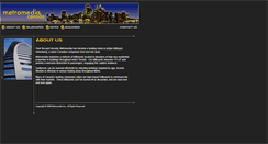 Desktop Screenshot of metromediacanada.com
