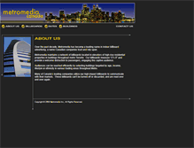 Tablet Screenshot of metromediacanada.com